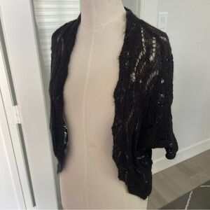 Pierre Cardin Black Lace Knitwear